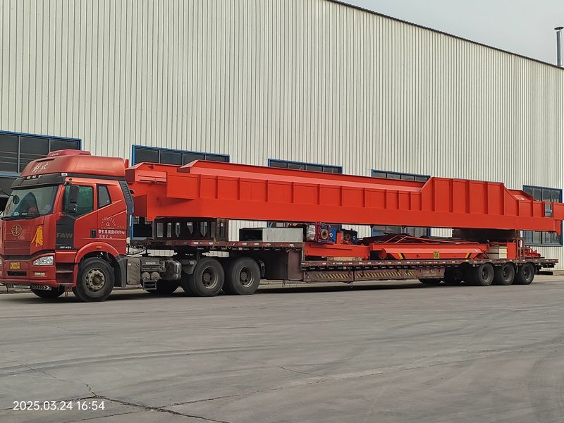 通用橋式起重機(jī) QDXX32/5t—19.5m 電動(dòng)單梁橋式起重機(jī) 2臺(tái) LD10t—16.5m 制作完成，發(fā)往河北石家莊交付客戶使用。