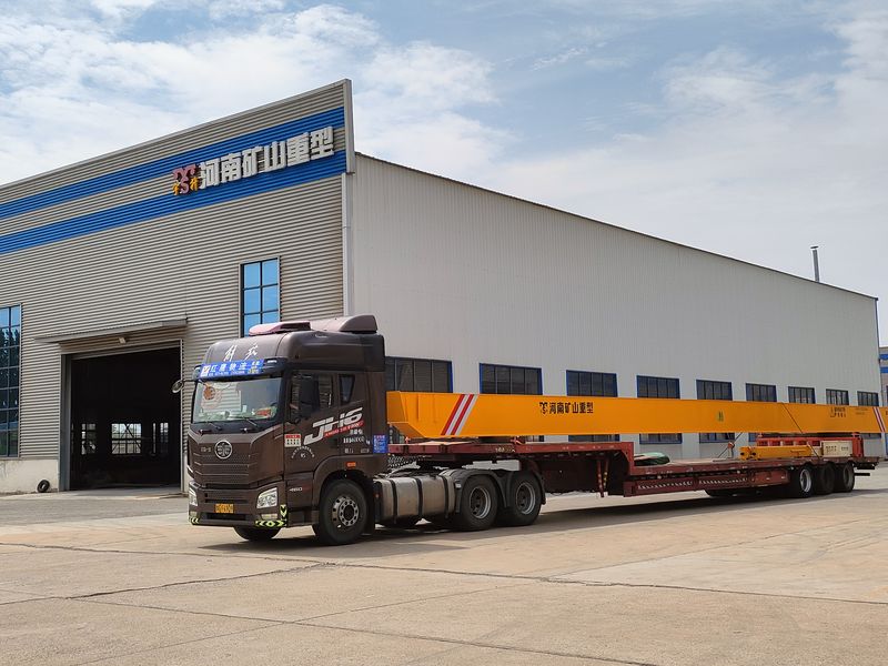 電動(dòng)單梁起重機(jī) HD5t—22.5m 制作完成，發(fā)往江西南昌交付客戶(hù)使用。